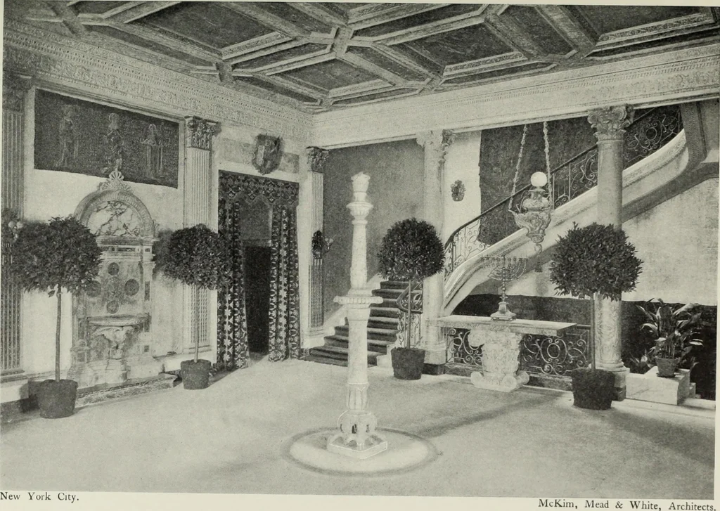 An illustration from Stately homes in America : from colonial times to the present day, 1903, leaf 354