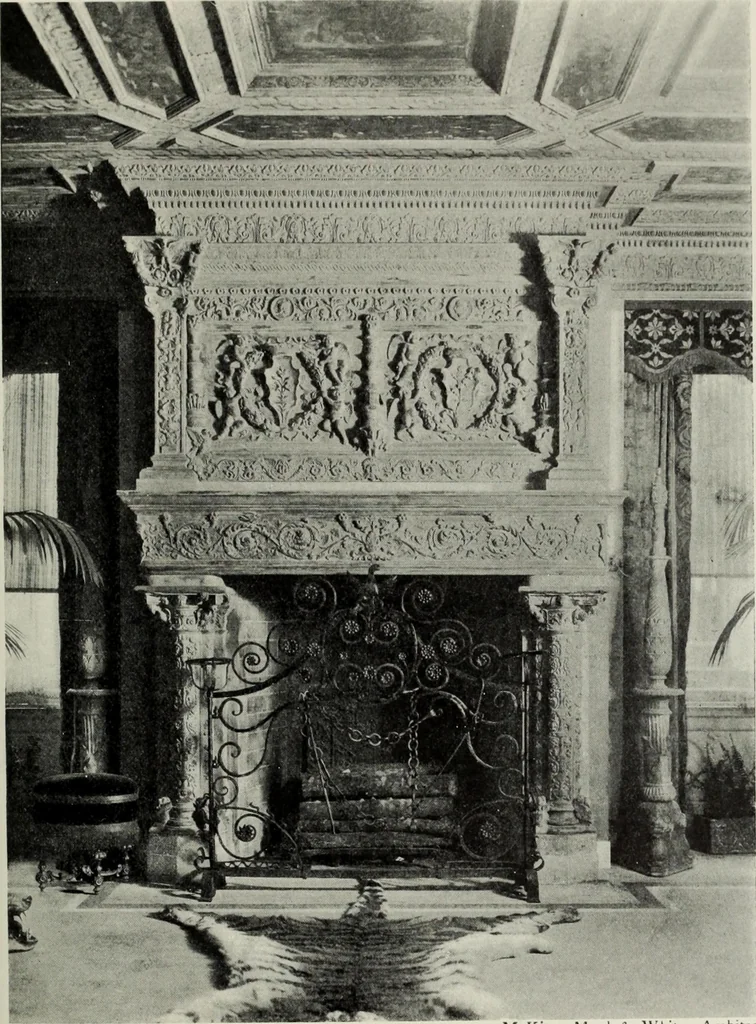 An illustration from Stately homes in America : from colonial times to the present day, 1903, leaf 358