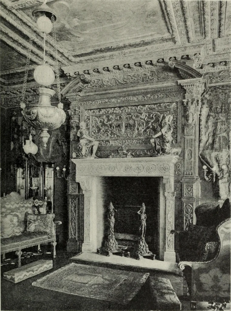 An illustration from Stately homes in America : from colonial times to the present day, 1903, leaf 360