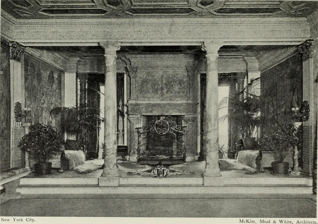 An illustration from Stately homes in America : from colonial times to the present day, 1903, leaf 368