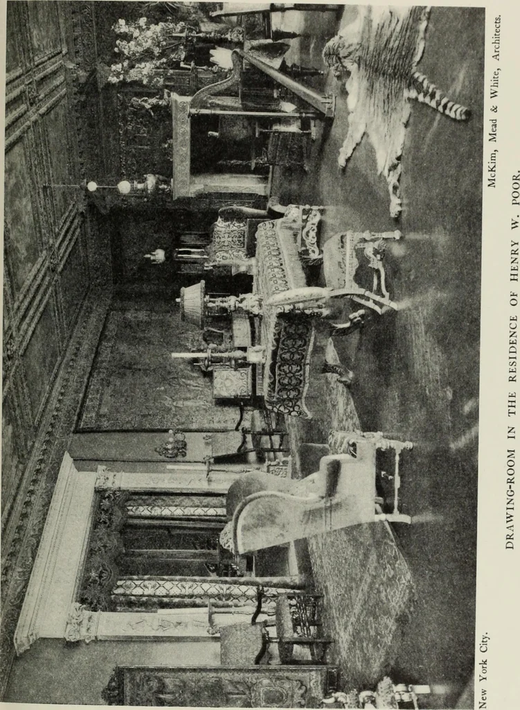 An illustration from Stately homes in America : from colonial times to the present day, 1903, leaf 374