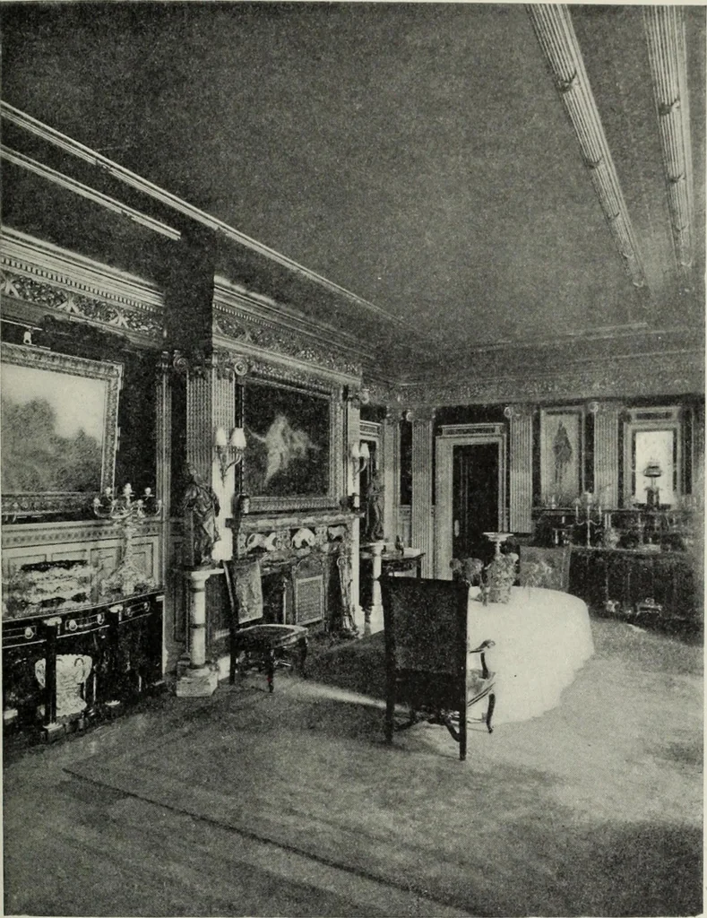 An illustration from Stately homes in America : from colonial times to the present day, 1903, leaf 388