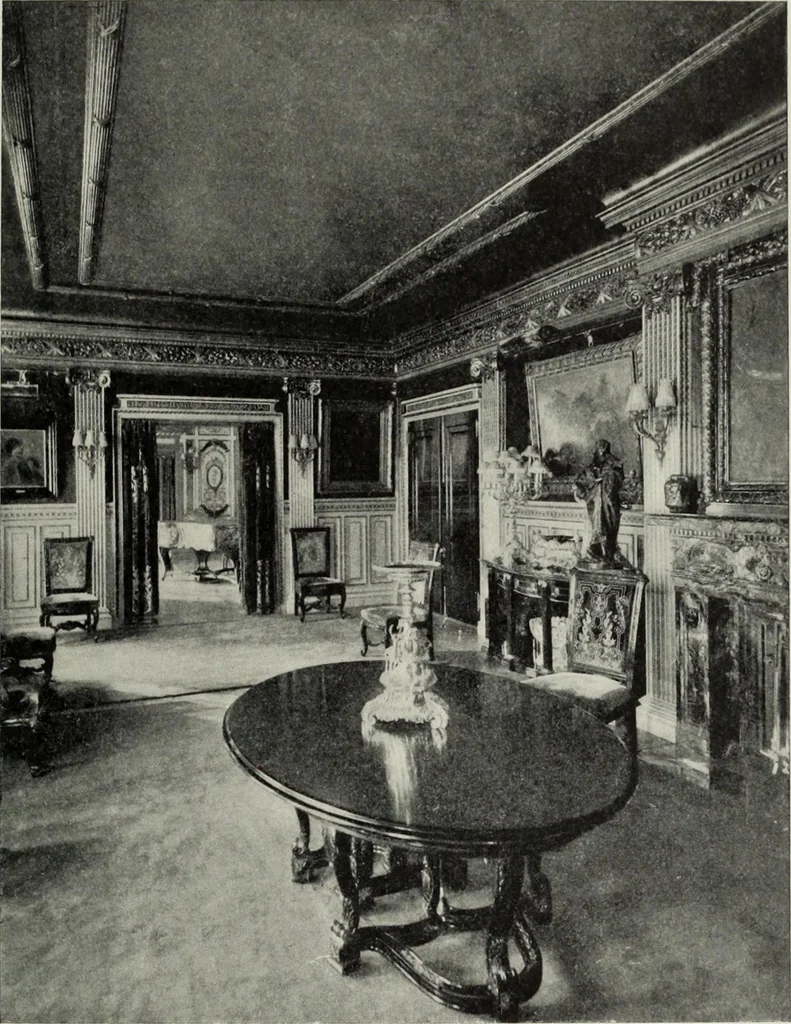 An illustration from Stately homes in America : from colonial times to the present day, 1903, leaf 396
