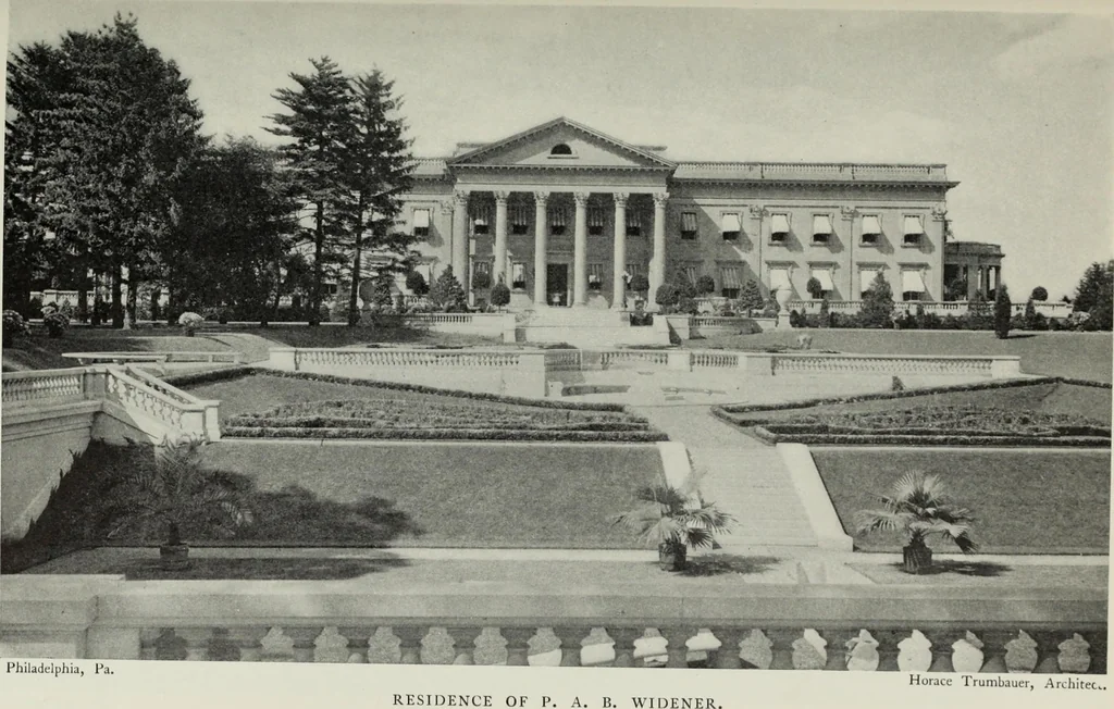 An illustration from Stately homes in America : from colonial times to the present day, 1903, leaf 400
