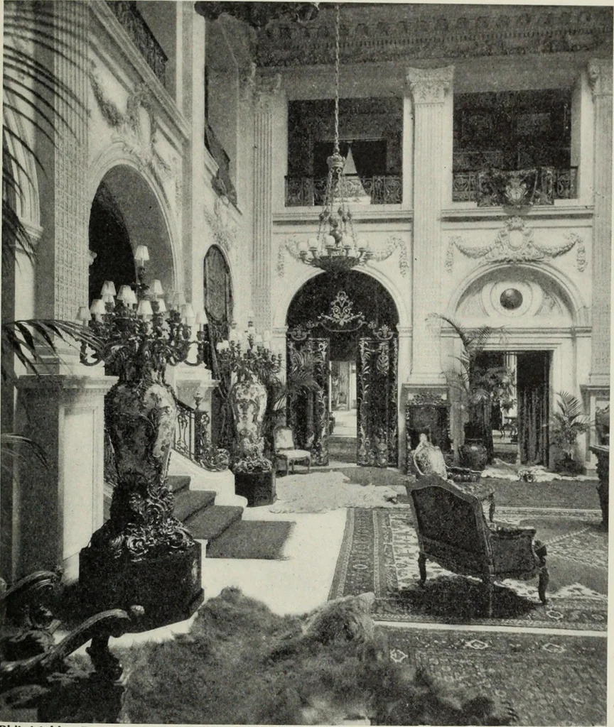 An illustration from Stately homes in America : from colonial times to the present day, 1903, leaf 406