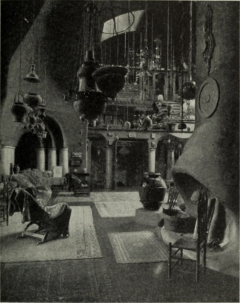 An illustration from Stately homes in America : from colonial times to the present day, 1903, leaf 446