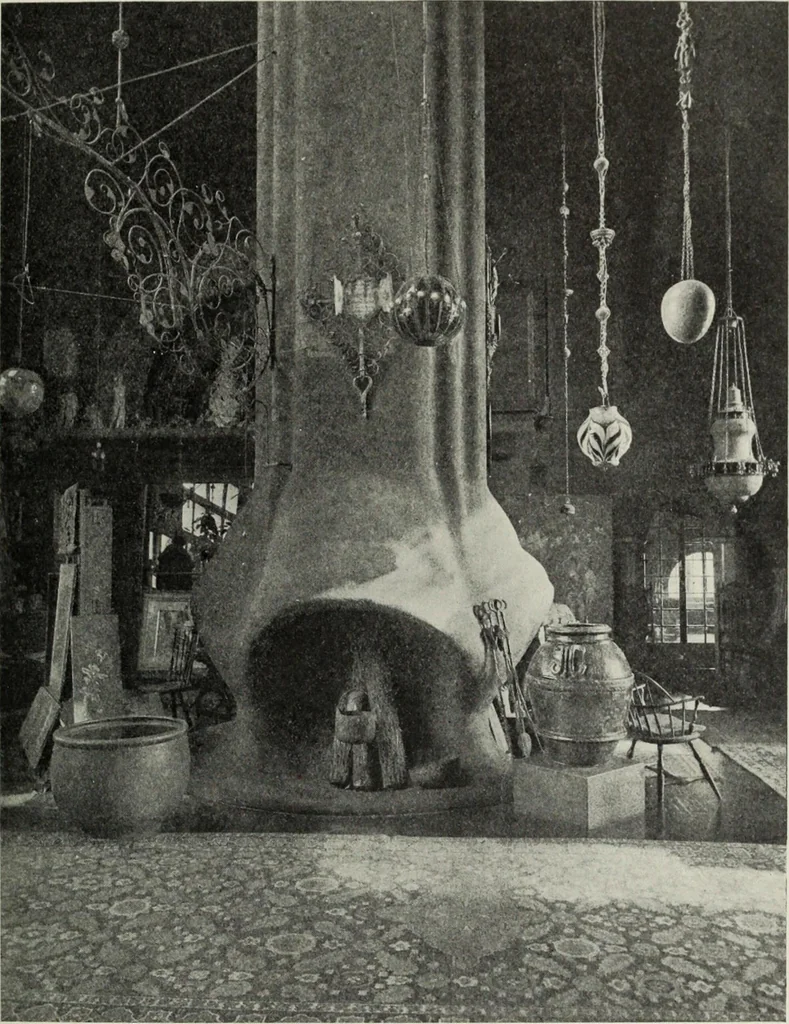 An illustration from Stately homes in America : from colonial times to the present day, 1903, leaf 452