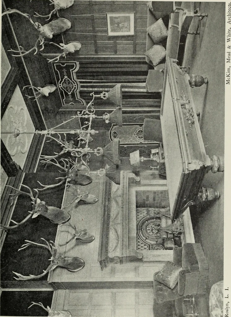 An illustration from Stately homes in America : from colonial times to the present day, 1903, leaf 462