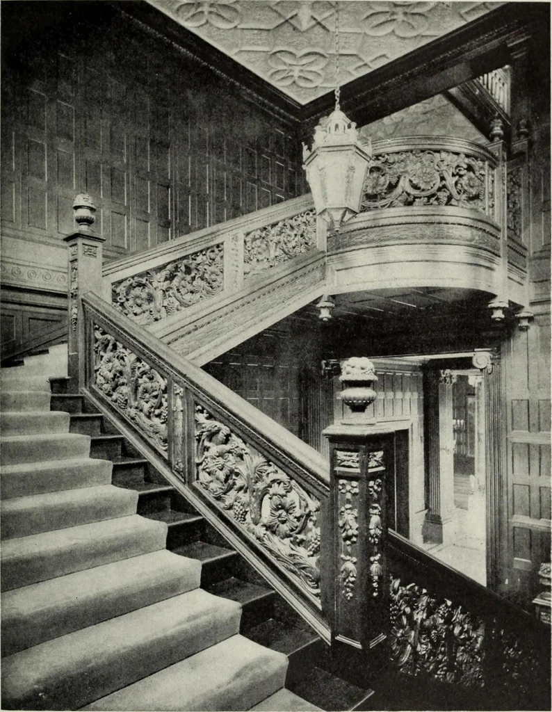 An illustration from Stately homes in America : from colonial times to the present day, 1903, leaf 466