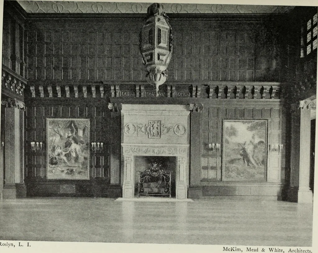 An illustration from Stately homes in America : from colonial times to the present day, 1903, leaf 470