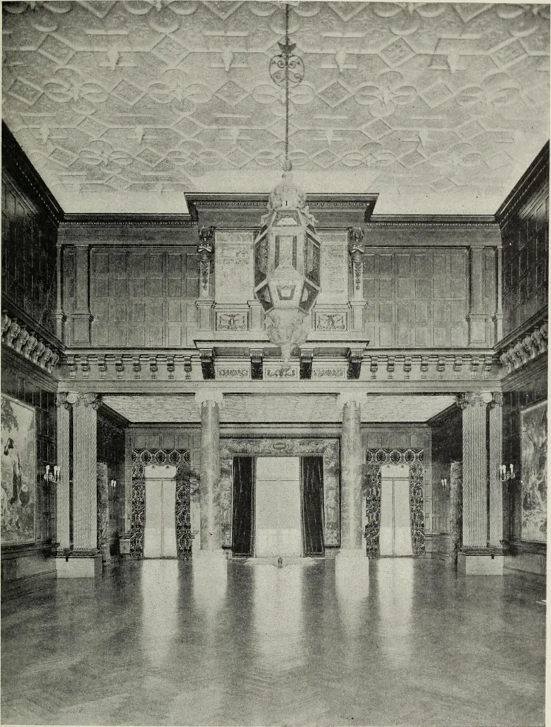 An illustration from Stately homes in America : from colonial times to the present day, 1903, leaf 472