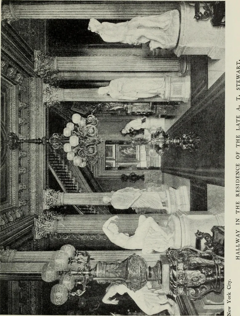 An illustration from Stately homes in America : from colonial times to the present day, 1903, leaf 48