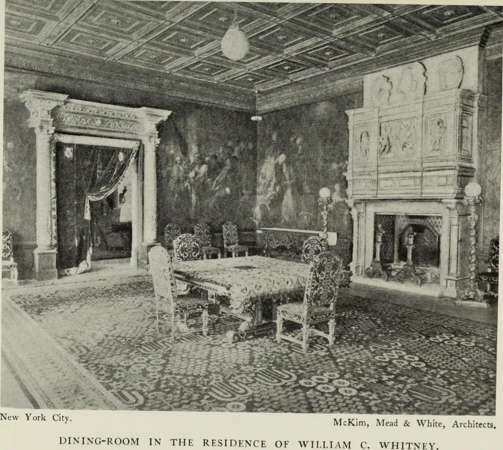 An illustration from Stately homes in America : from colonial times to the present day, 1903, leaf 498