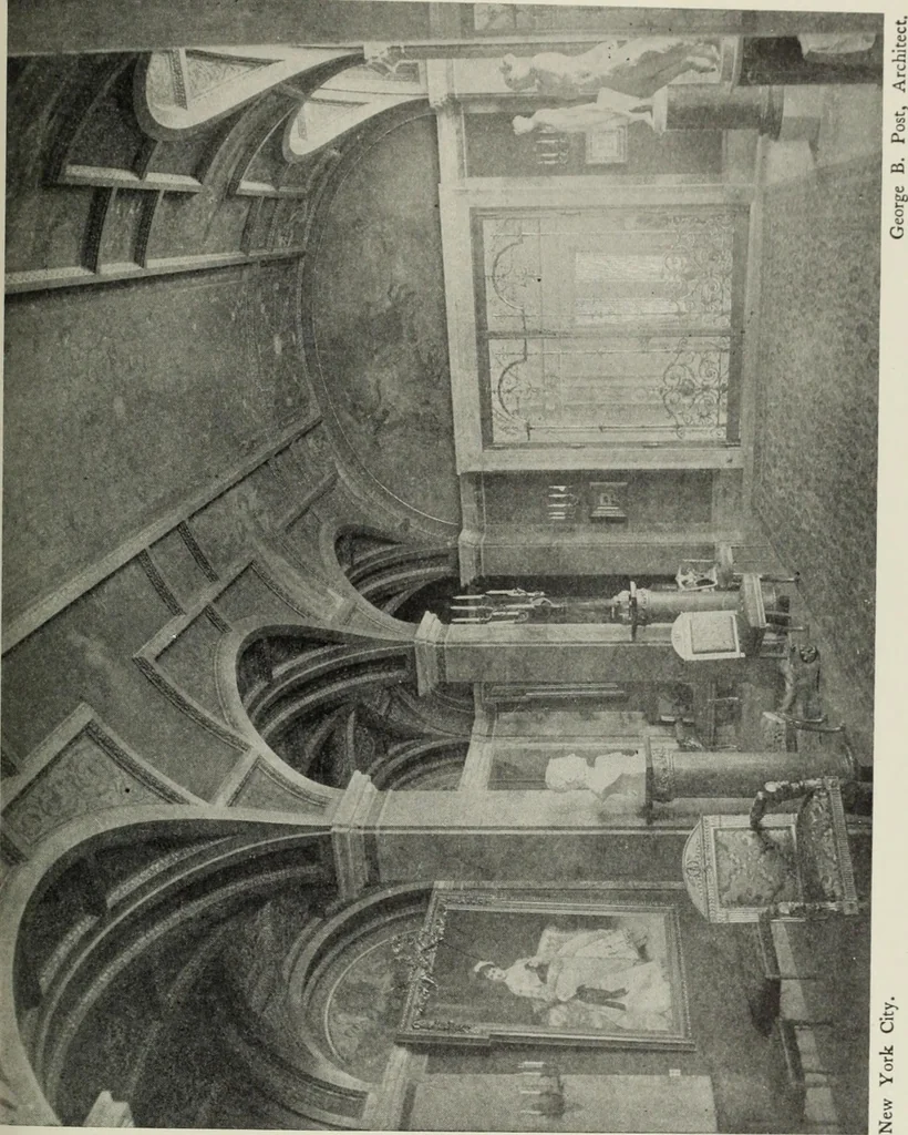 An illustration from Stately homes in America : from colonial times to the present day, 1903, leaf 504