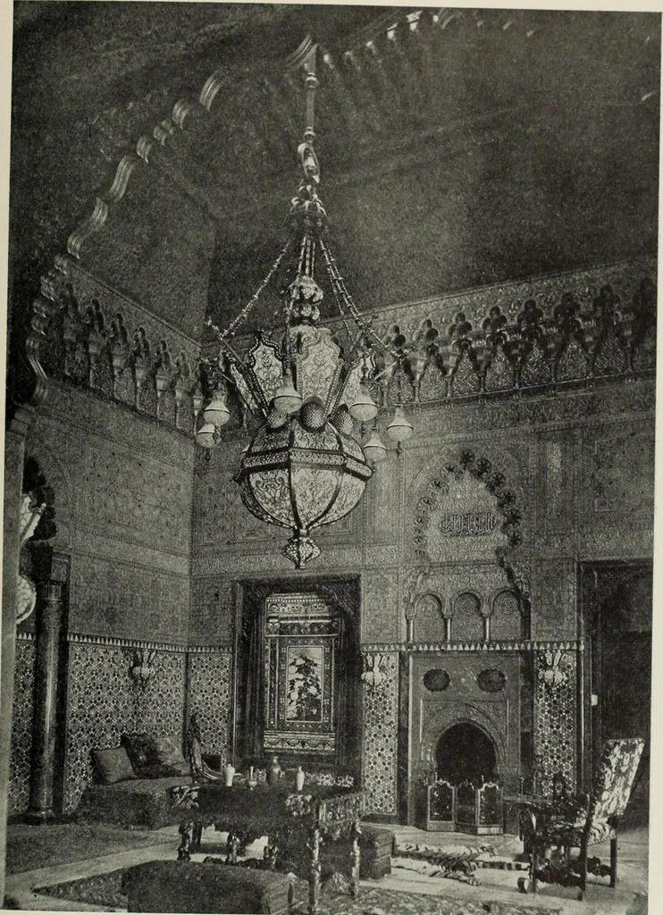 An illustration from Stately homes in America : from colonial times to the present day, 1903, leaf 508