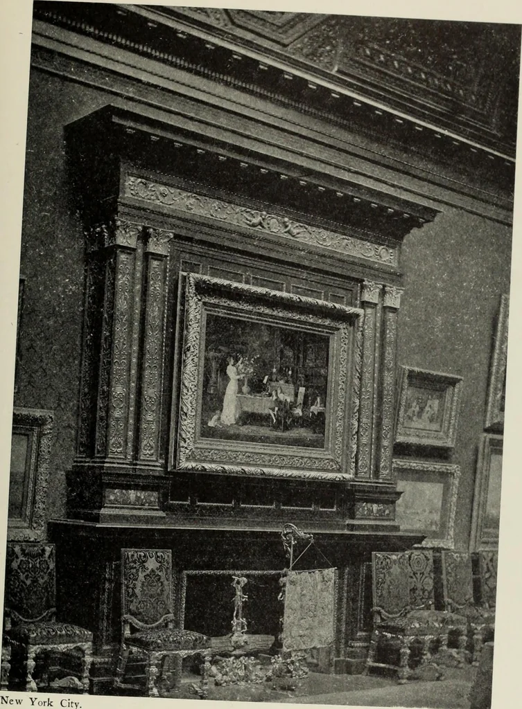 An illustration from Stately homes in America : from colonial times to the present day, 1903, leaf 514