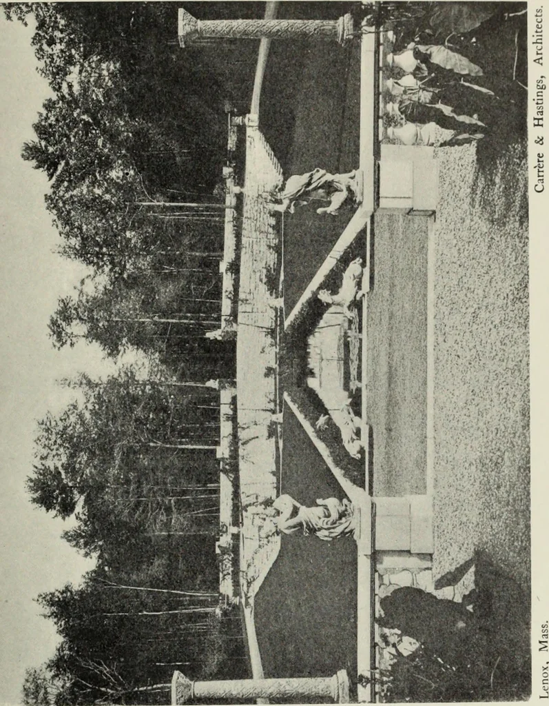An illustration from Stately homes in America : from colonial times to the present day, 1903, leaf 520