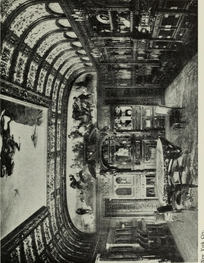 An illustration from Stately homes in America : from colonial times to the present day, 1903, leaf 64