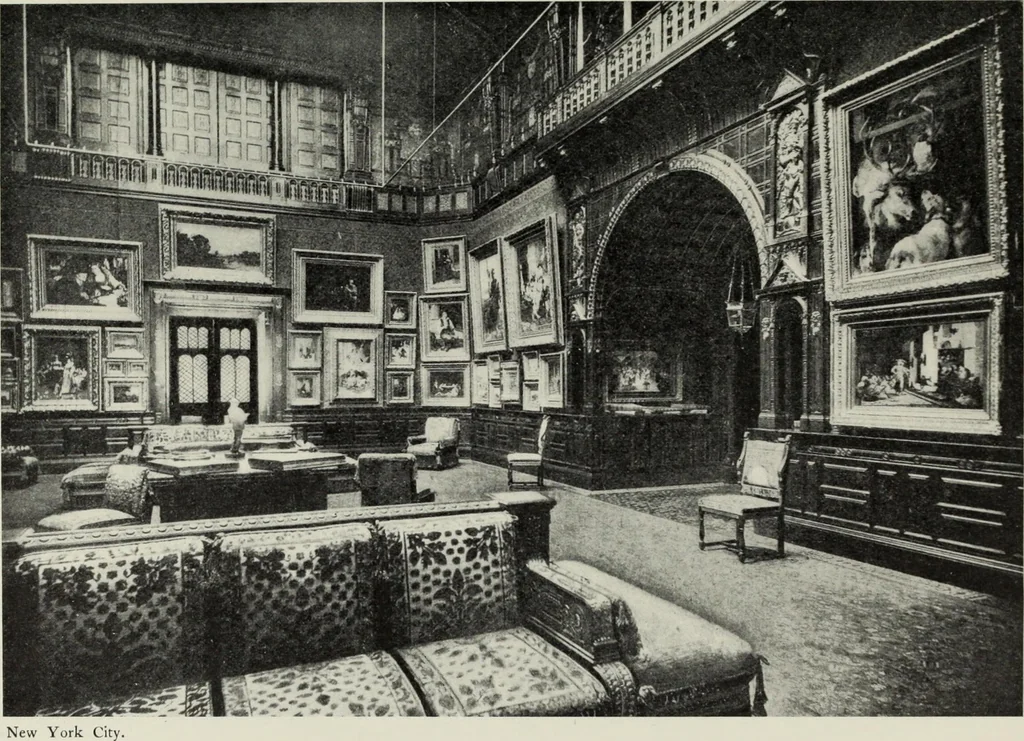 An illustration from Stately homes in America : from colonial times to the present day, 1903, leaf 66