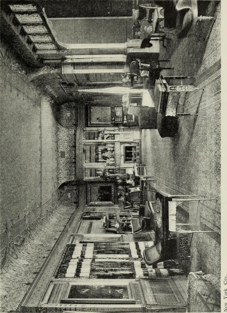 An illustration from Stately homes in America : from colonial times to the present day, 1903, leaf 78