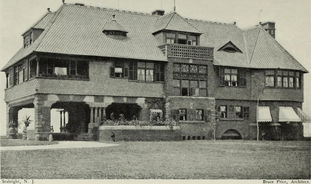 An illustration from Stately homes in America : from colonial times to the present day, 1903, leaf 94