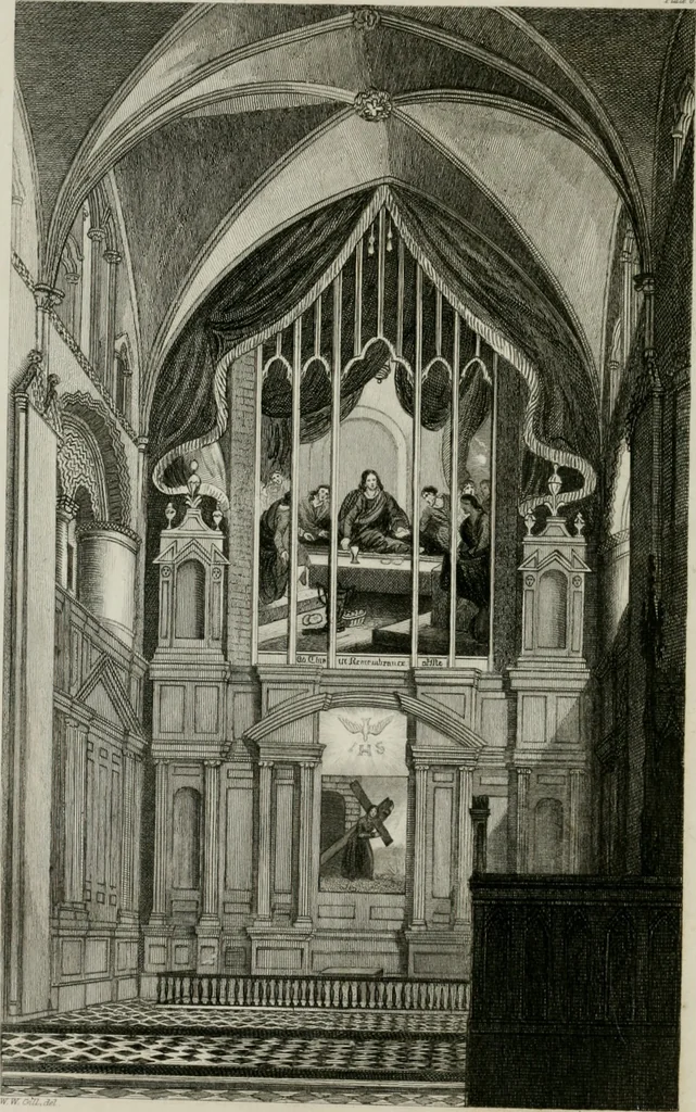 An illustration from A statement of the condition and circumstances of the Cathedral Church of Hereford, 1842, leaf 109