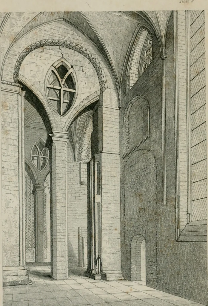 An illustration from A statement of the condition and circumstances of the Cathedral Church of Hereford, 1842, leaf 113