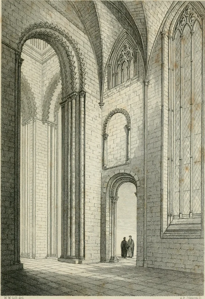 An illustration from A statement of the condition and circumstances of the Cathedral Church of Hereford, 1842, leaf 114