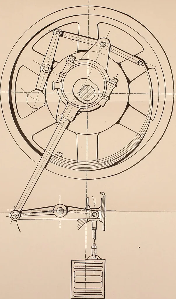 An illustration from Stationary steam engines, simple and compound; especially as adapted to electric lighting purposes, 1890, leaf 130
