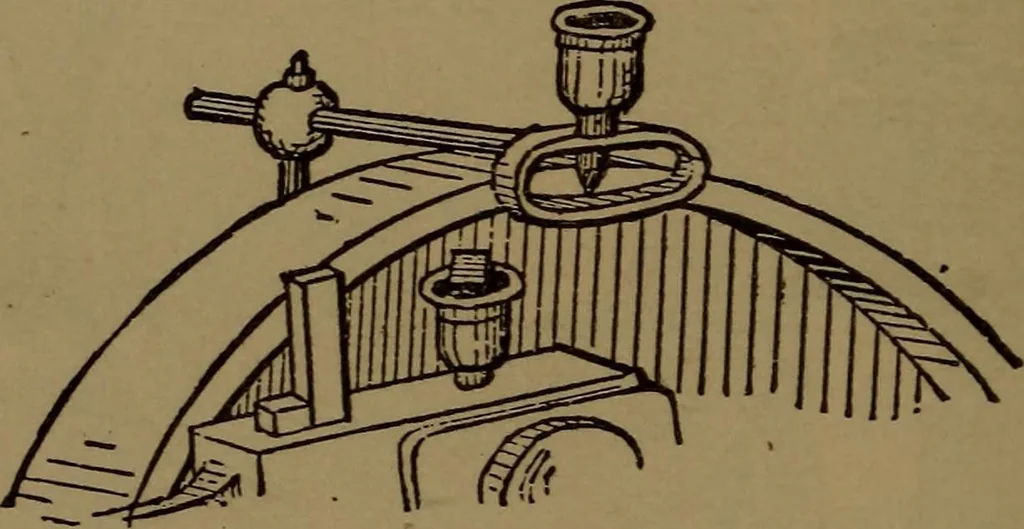 An illustration from Stationary steam engines, simple and compound; especially as adapted to electric lighting purposes, 1890, leaf 145