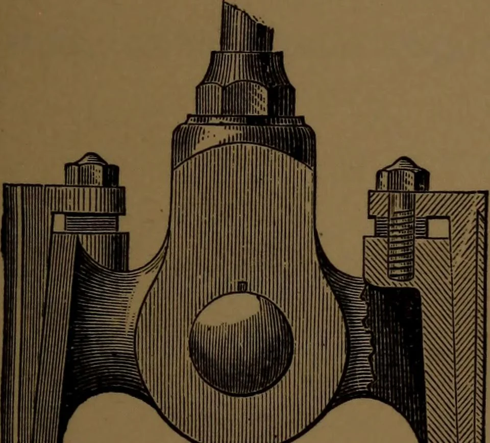 An illustration from Stationary steam engines, simple and compound; especially as adapted to electric lighting purposes, 1890, leaf 182