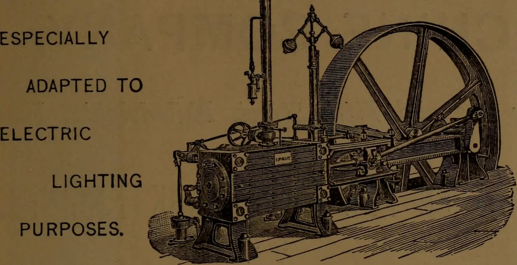 An illustration from Stationary steam engines, simple and compound; especially as adapted to electric lighting purposes, 1890, leaf 228