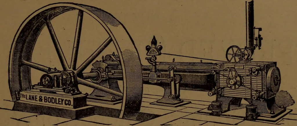 An illustration from Stationary steam engines, simple and compound; especially as adapted to electric lighting purposes, 1890, leaf 228