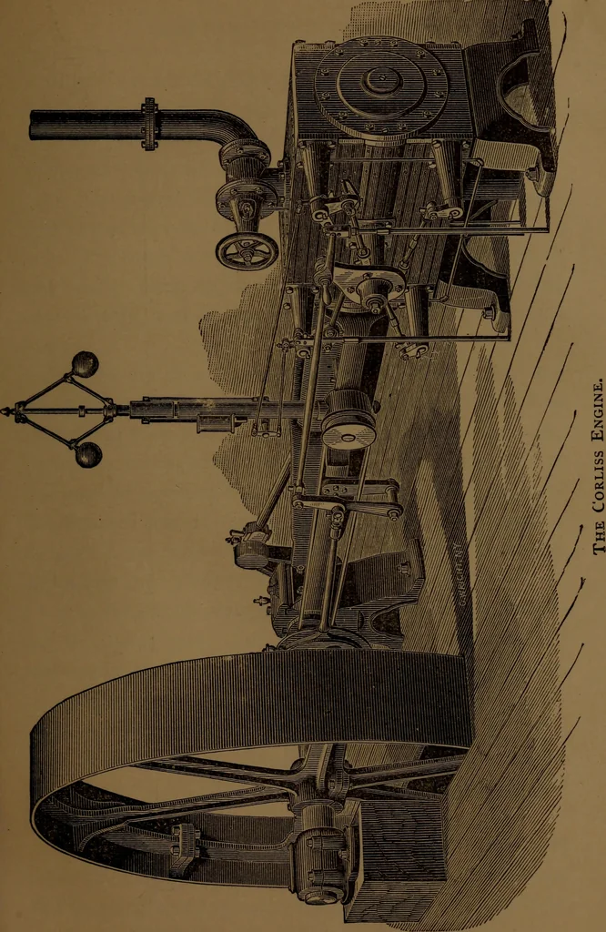 An illustration from Stationary steam engines, simple and compound; especially as adapted to electric lighting purposes, 1890, leaf 30