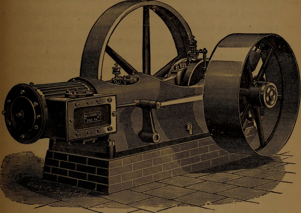 An illustration from Stationary steam engines; especially as adapted to electric lighting purposes, 1884, leaf 160