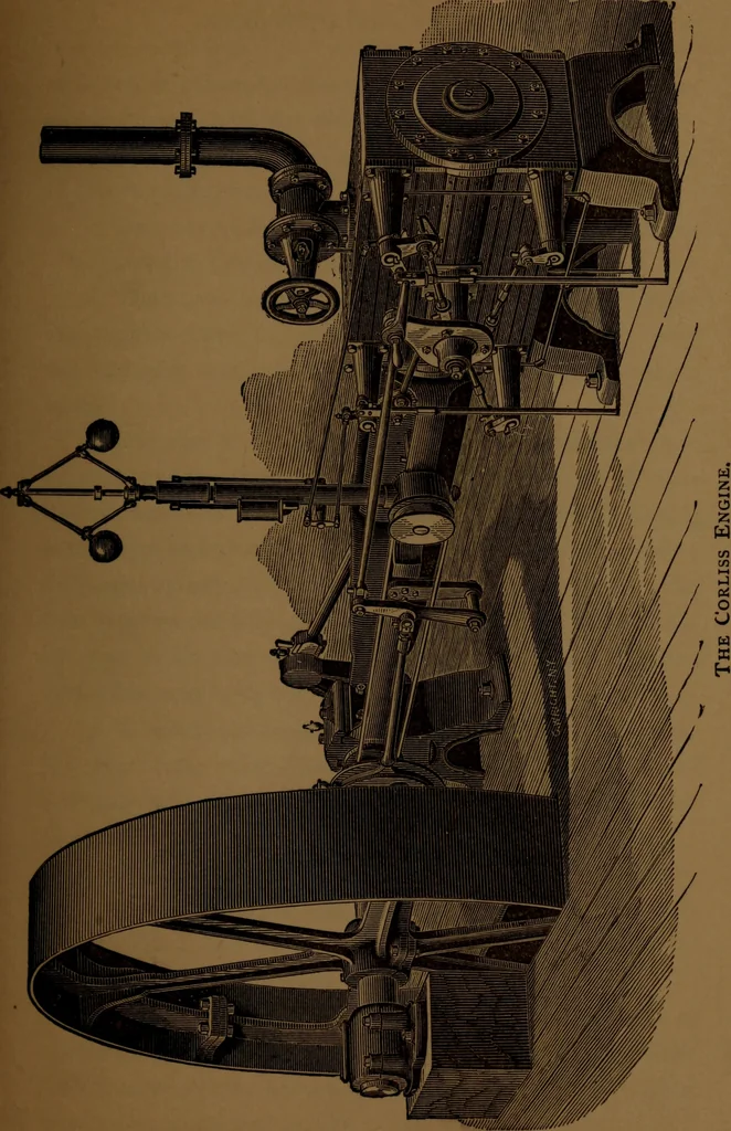 An illustration from Stationary steam engines; especially as adapted to electric lighting purposes, 1884, leaf 28