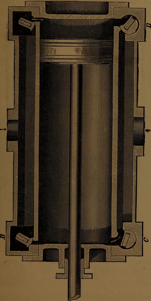 An illustration from Stationary steam engines; especially as adapted to electric lighting purposes, 1884, leaf 36