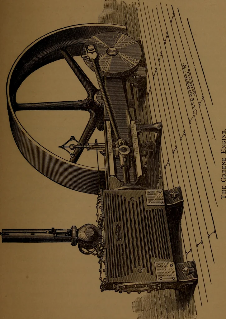 An illustration from Stationary steam engines; especially as adapted to electric lighting purposes, 1884, leaf 46