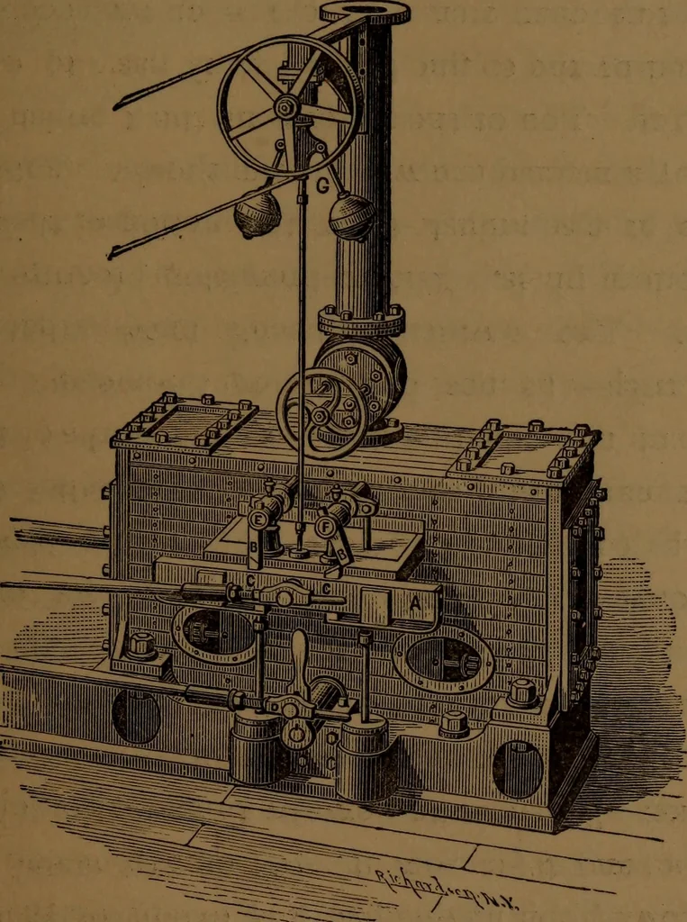 An illustration from Stationary steam engines; especially as adapted to electric lighting purposes, 1884, leaf 50