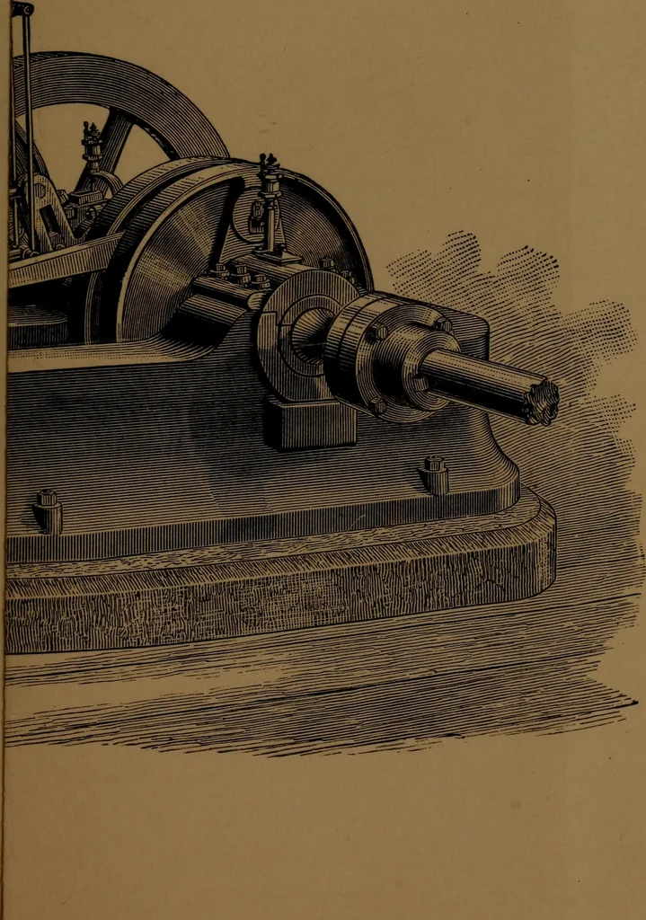 An illustration from Stationary steam engines; especially as adapted to electric lighting purposes, 1884, leaf 74