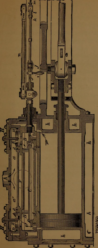 An illustration from Stationary steam engines; especially as adapted to electric lighting purposes, 1884, leaf 82