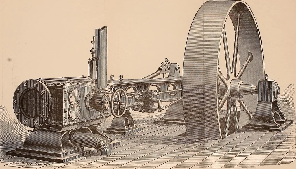 An illustration from Stationary steam engines; especially as adapted to electric lighting purposes, 1884, leaf 88