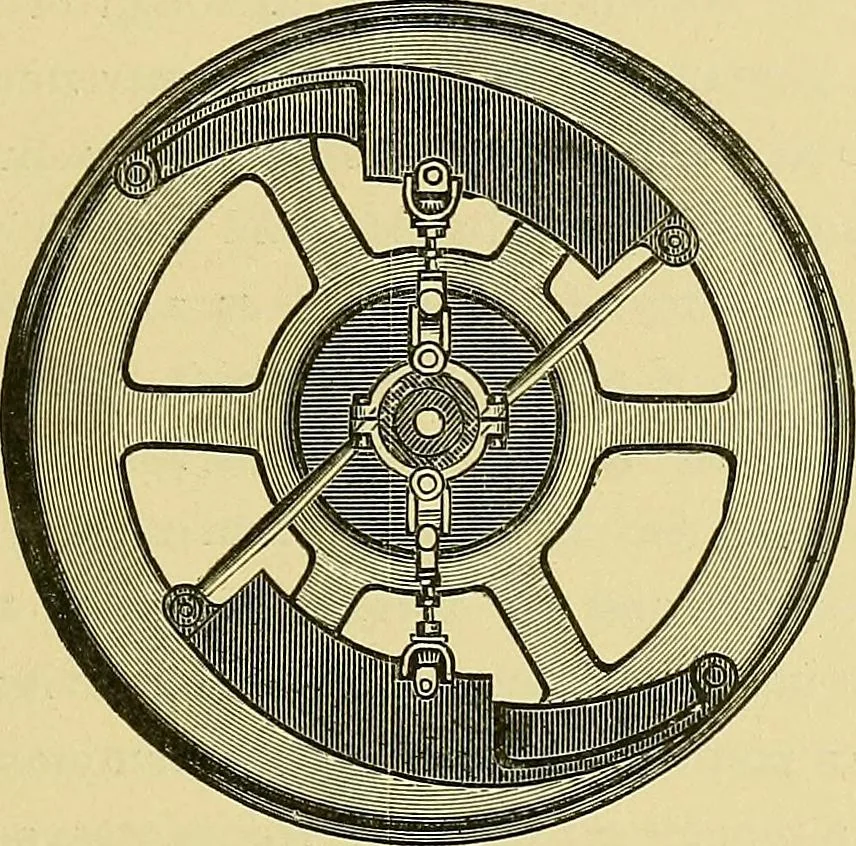 An illustration from Stationary steam engines, simple and compound; especially as adapted to light and power plants, 1899, leaf 114