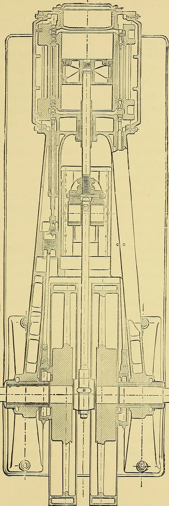 An illustration from Stationary steam engines, simple and compound; especially as adapted to light and power plants, 1899, leaf 124