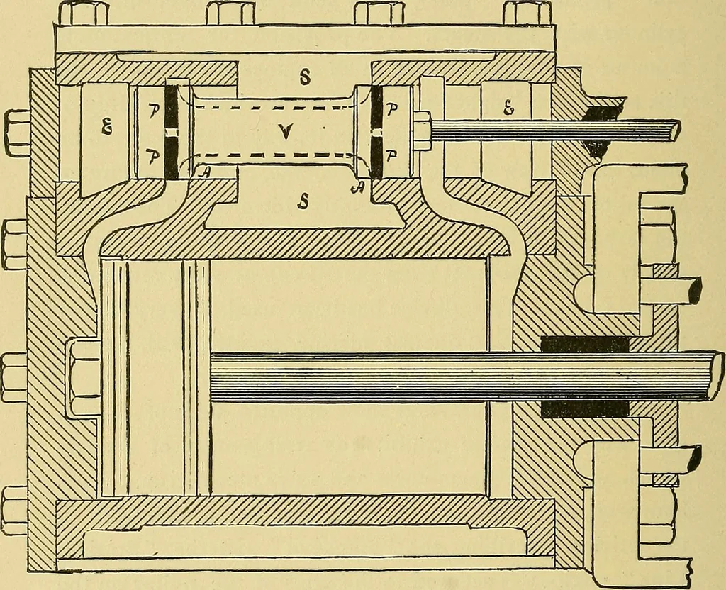 An illustration from Stationary steam engines, simple and compound; especially as adapted to light and power plants, 1899, leaf 147