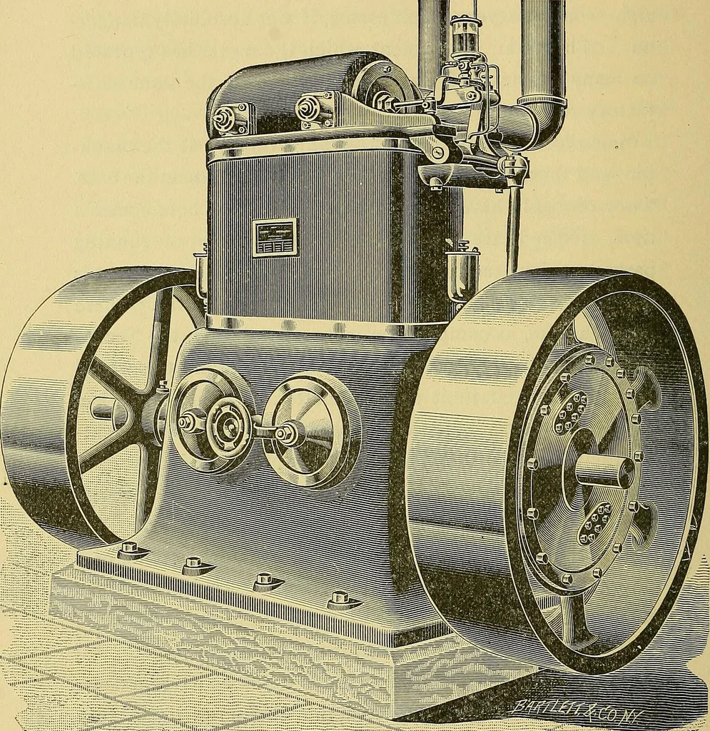 An illustration from Stationary steam engines, simple and compound; especially as adapted to light and power plants, 1899, leaf 189