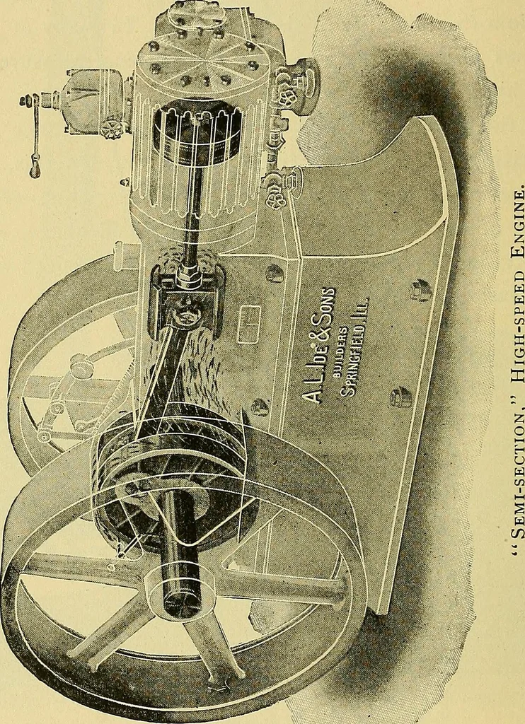 An illustration from Stationary steam engines, simple and compound; especially as adapted to light and power plants, 1899, leaf 241