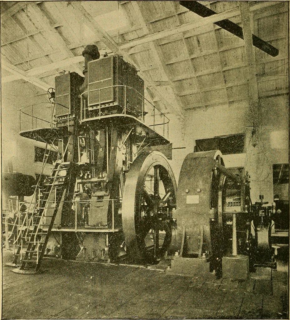 An illustration from Stationary steam engines, simple and compound; especially as adapted to light and power plants, 1899, leaf 323