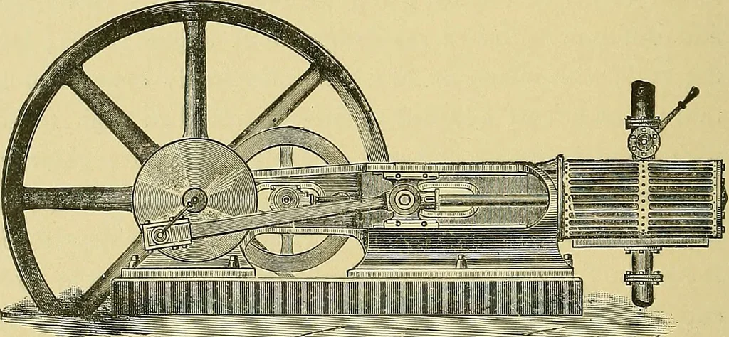 An illustration from Stationary steam engines, simple and compound; especially as adapted to light and power plants, 1902, leaf 109