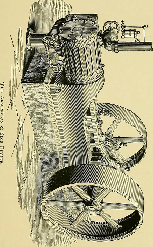 An illustration from Stationary steam engines, simple and compound; especially as adapted to light and power plants, 1902, leaf 140